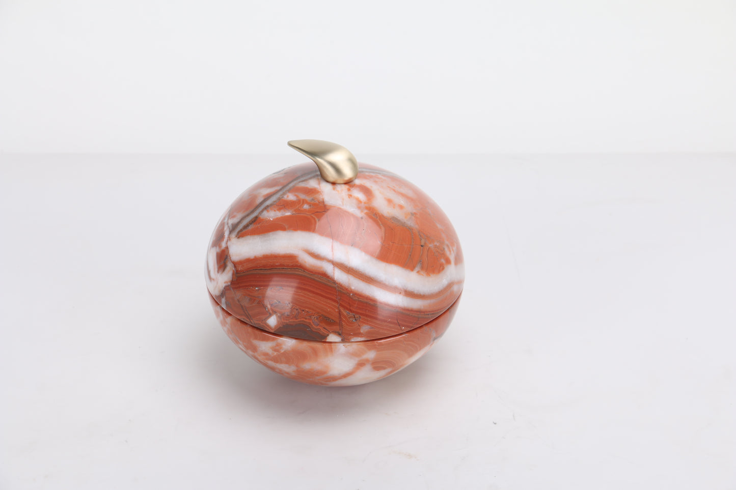 Marble & Alloy Storage Jar