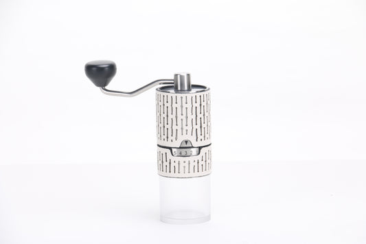 White PU Leather & S/S Steel Coffee-Maker