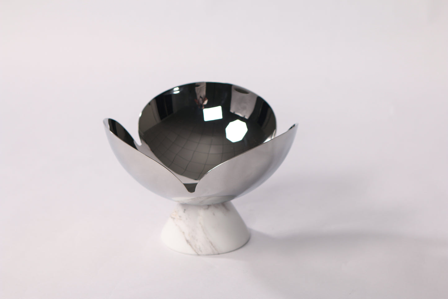 S/s Steel & Marble Fruit Plate