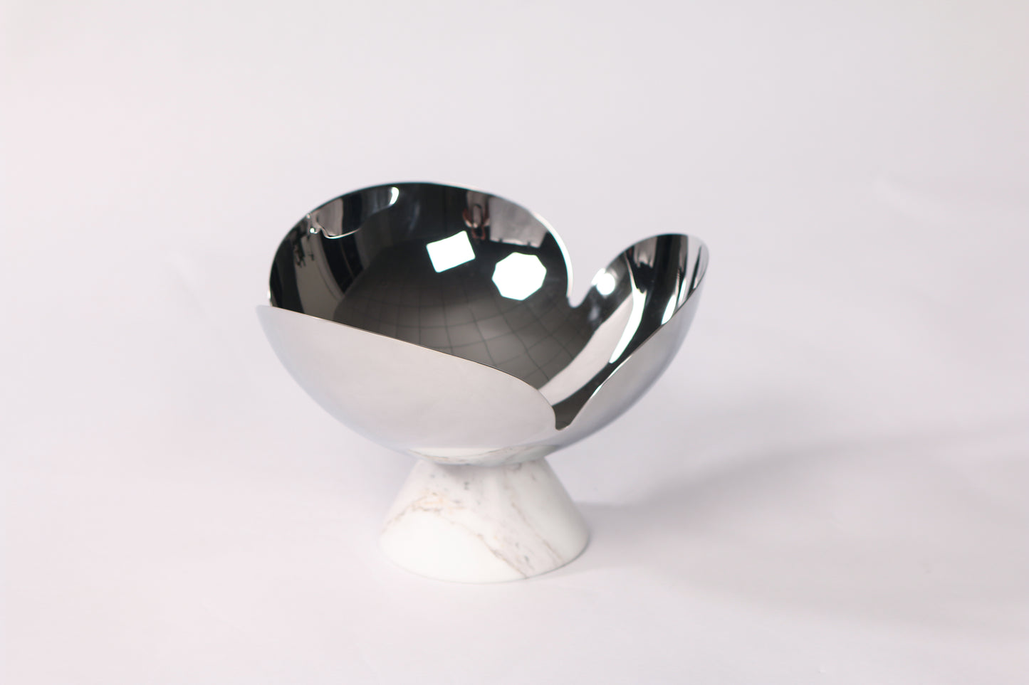 S/s Steel & Marble Fruit Plate