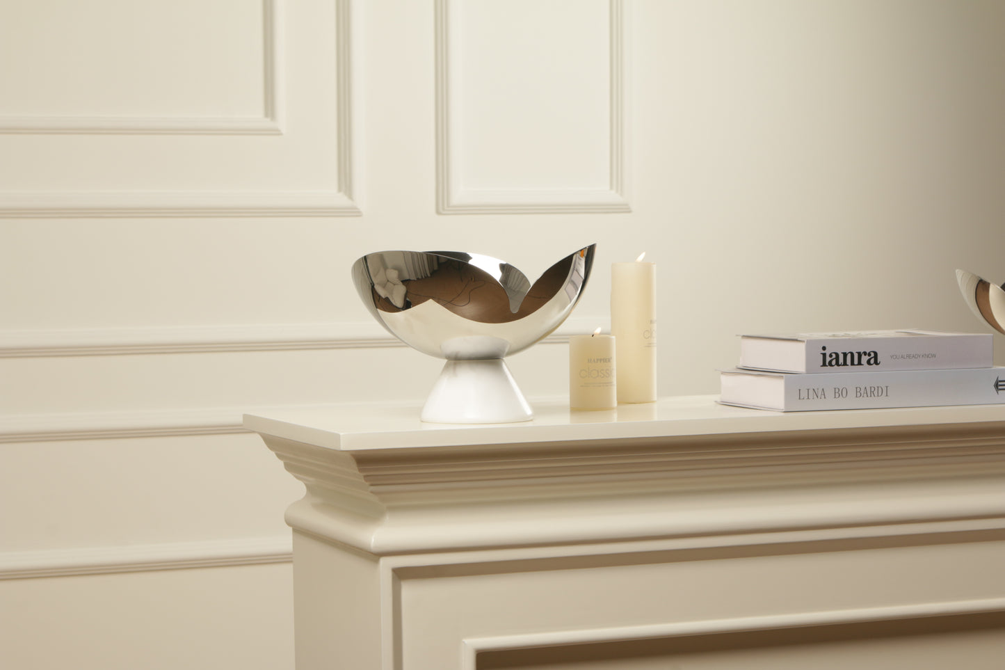 S/s Steel & Marble Fruit Plate