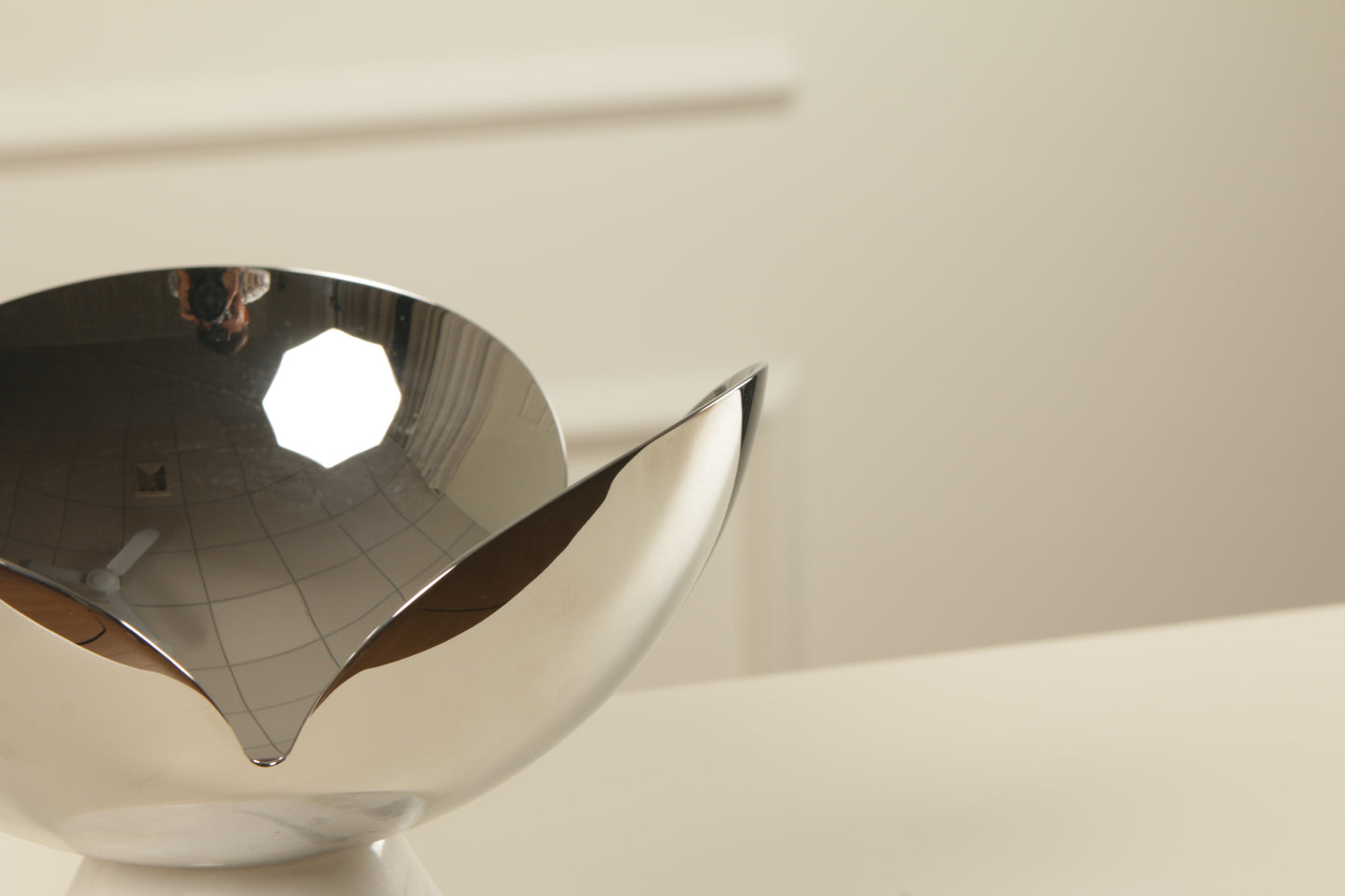 S/s Steel & Marble Fruit Plate