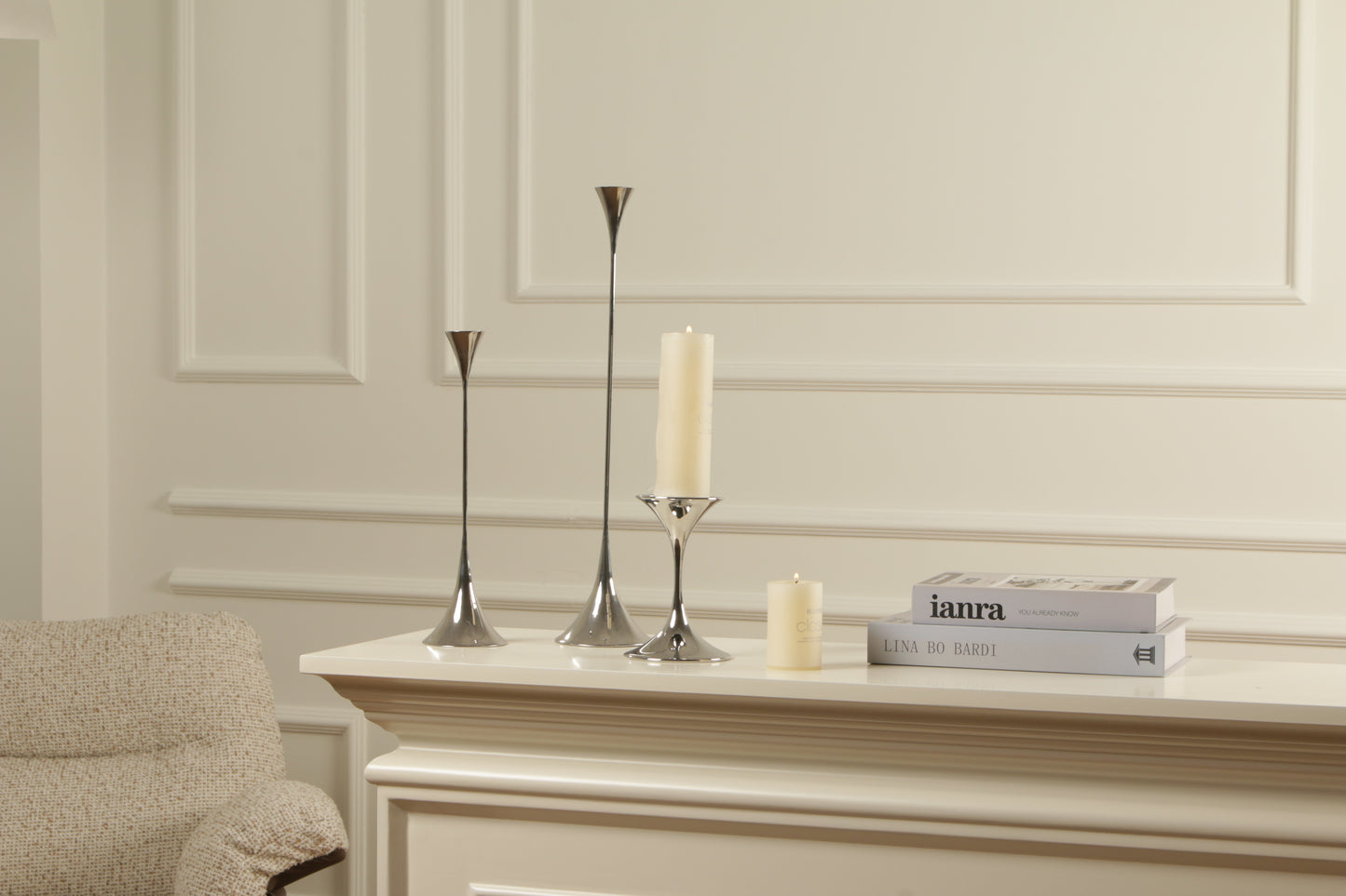 S/s Steel Candle Stick A