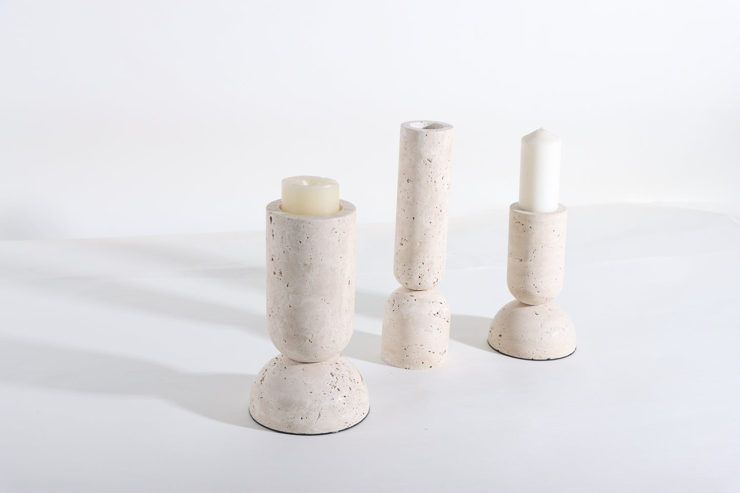 LEWES MARBLE CANDLE HOLDER