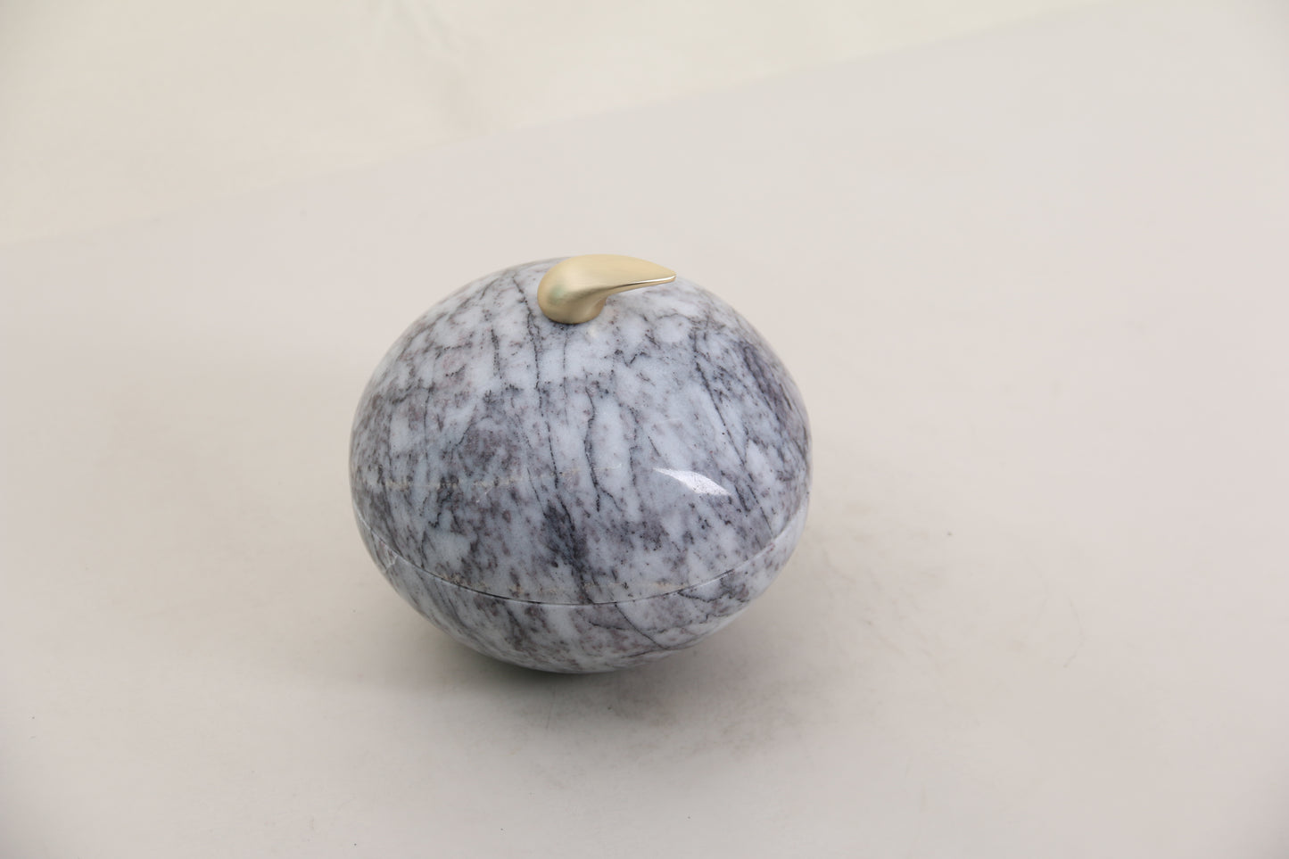 Marble & Alloy Storage Jar