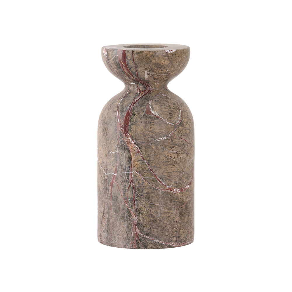 Rain Forest Green Marble Candle Holder