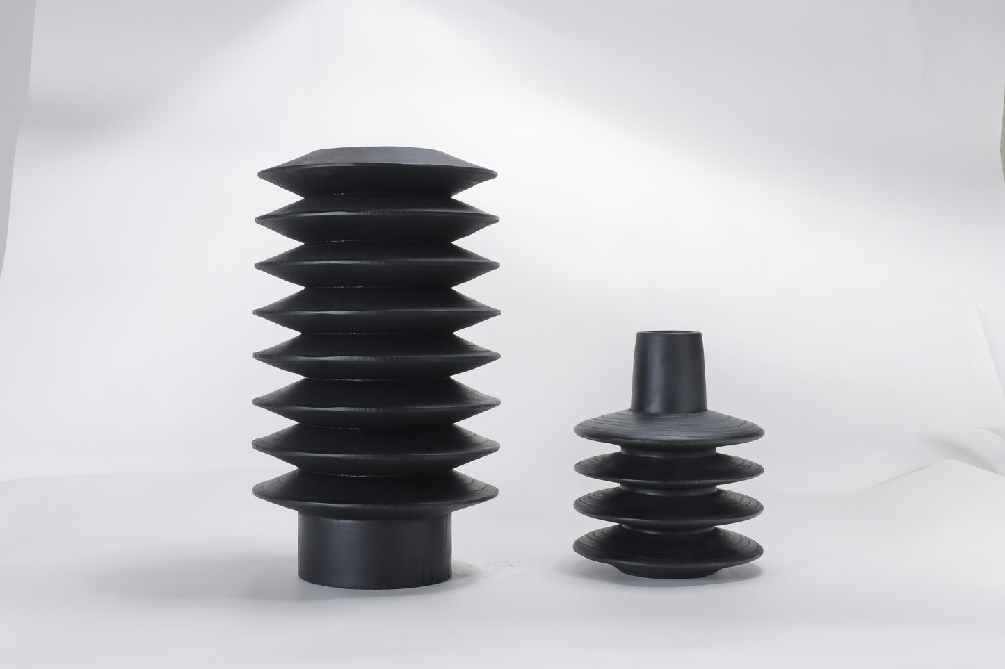 Resin Threaded Art Vase
