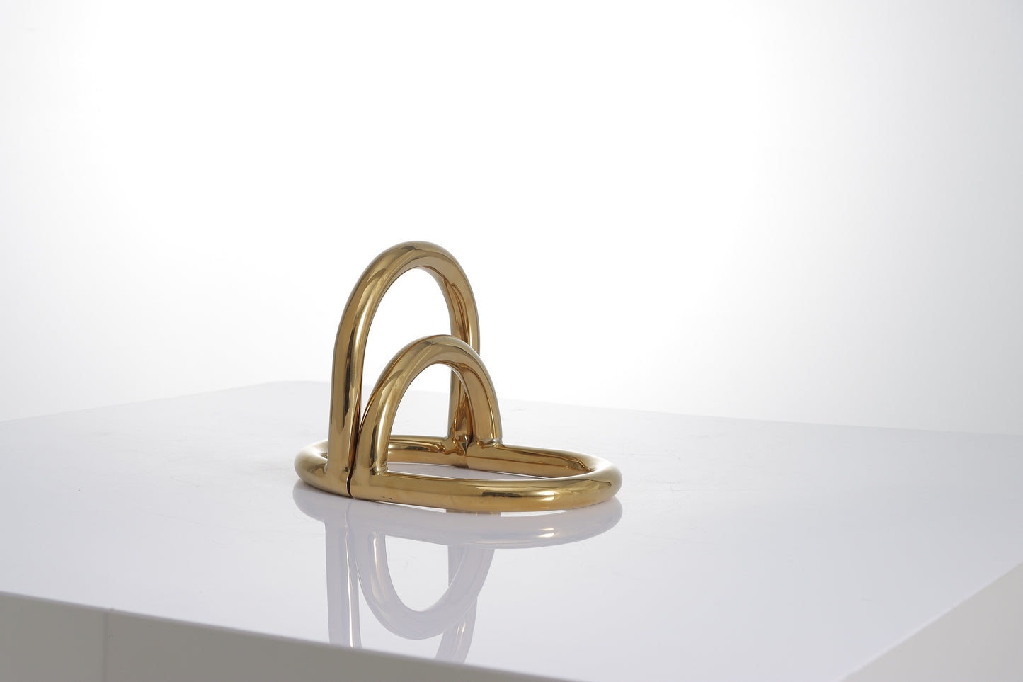 Gold S/S Steel Bookend