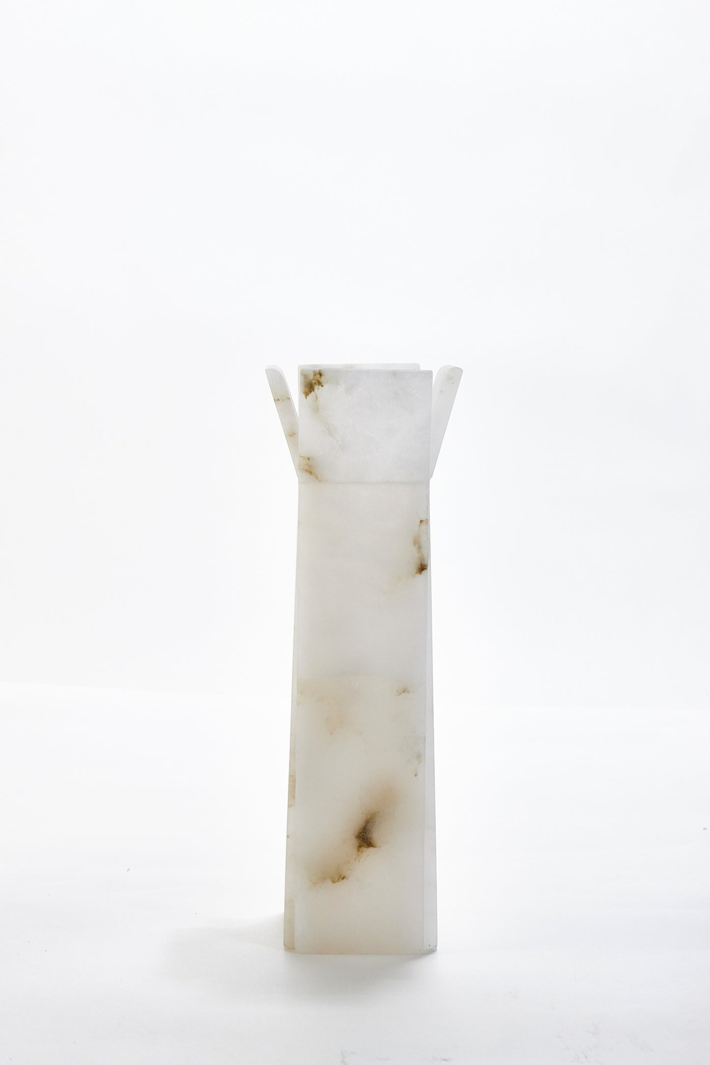White S tone Vase