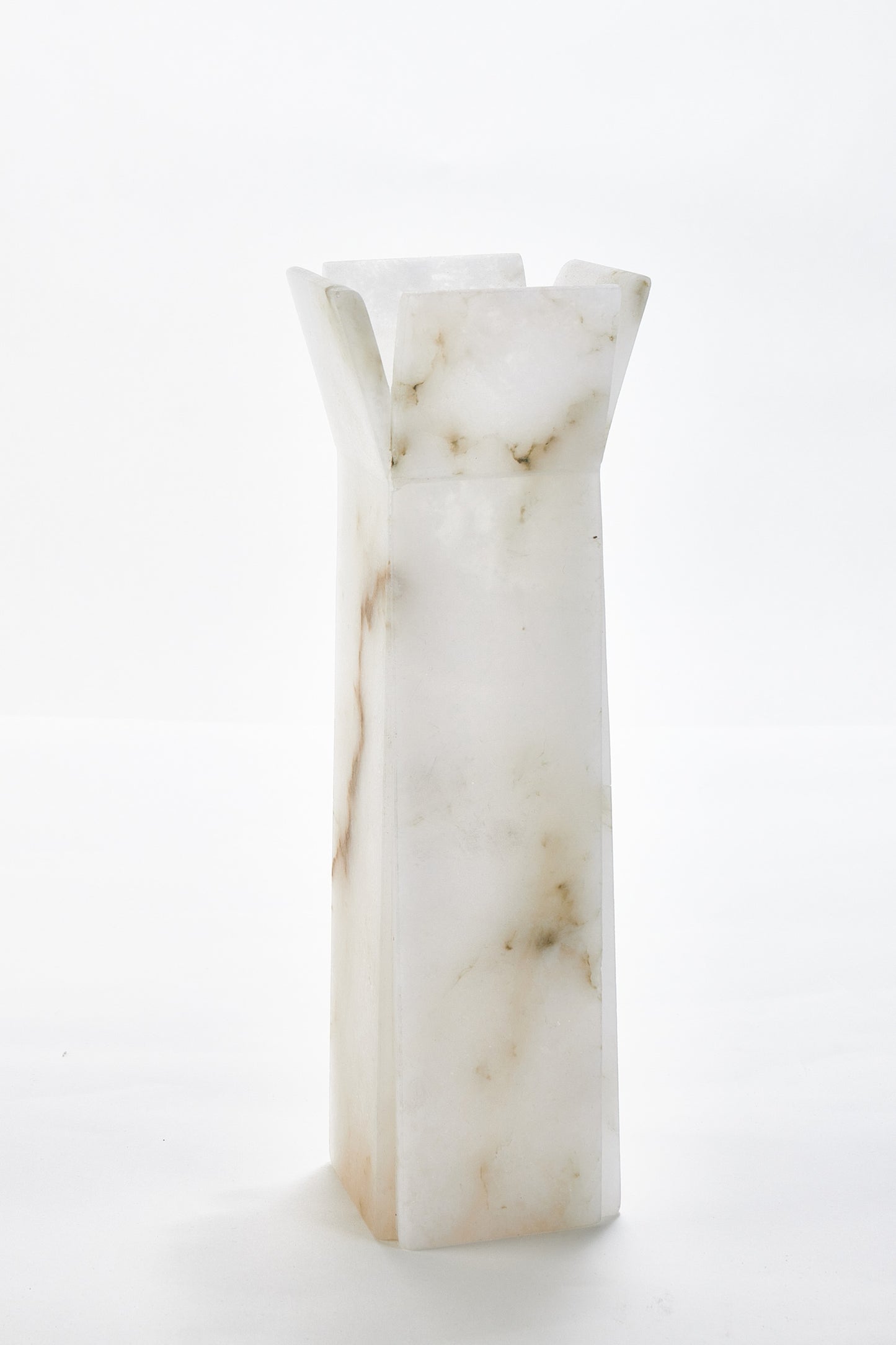 White S tone Vase