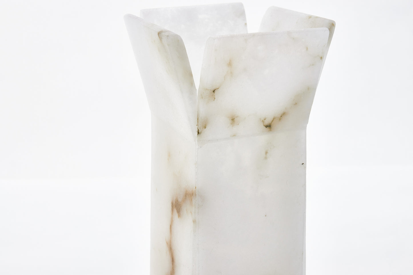 White S tone Vase