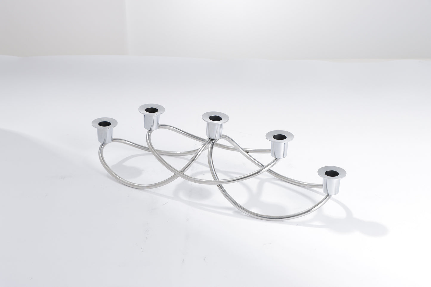 Silver S/S Steel Candelabra