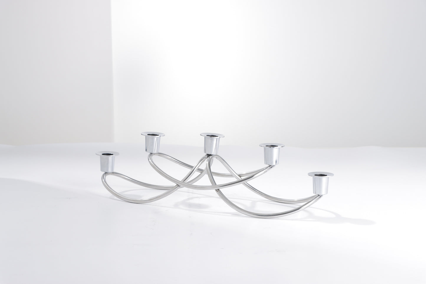 Silver S/S Steel Candelabra