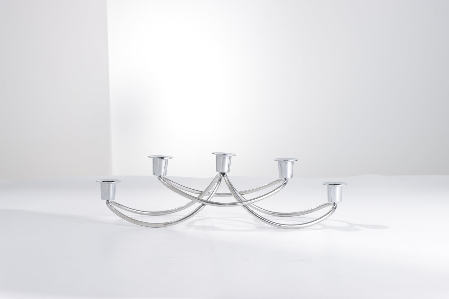 Silver S/S Steel Candelabra