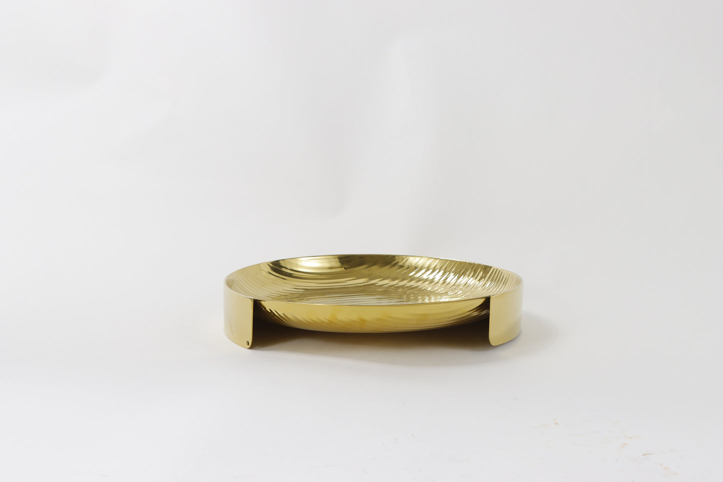 Gold S/S Steel Serving Tray