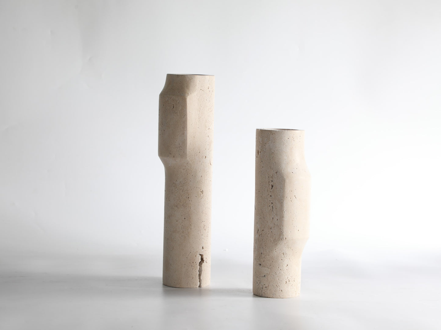 TRAVERTINE VASE