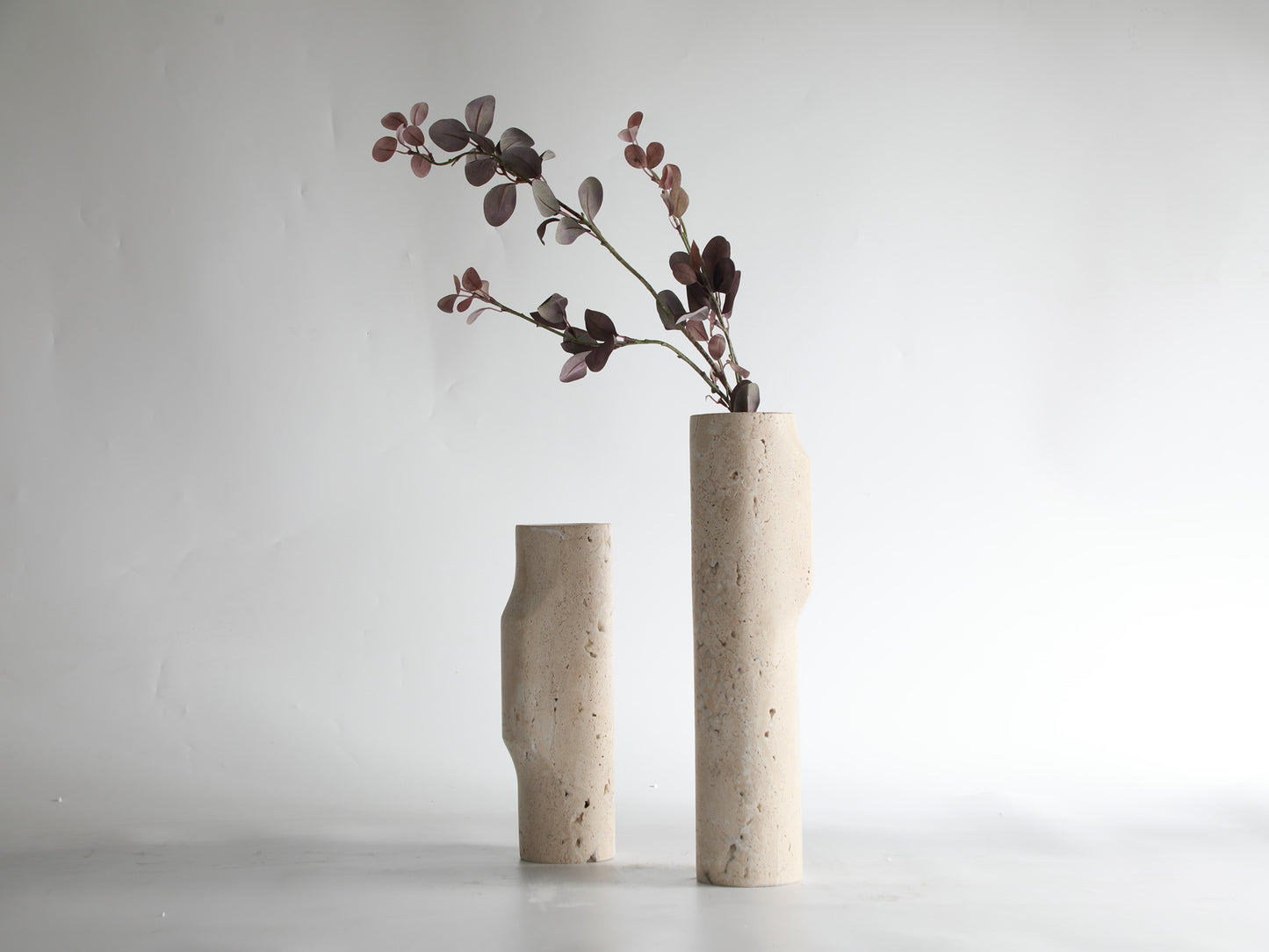 TRAVERTINE VASE
