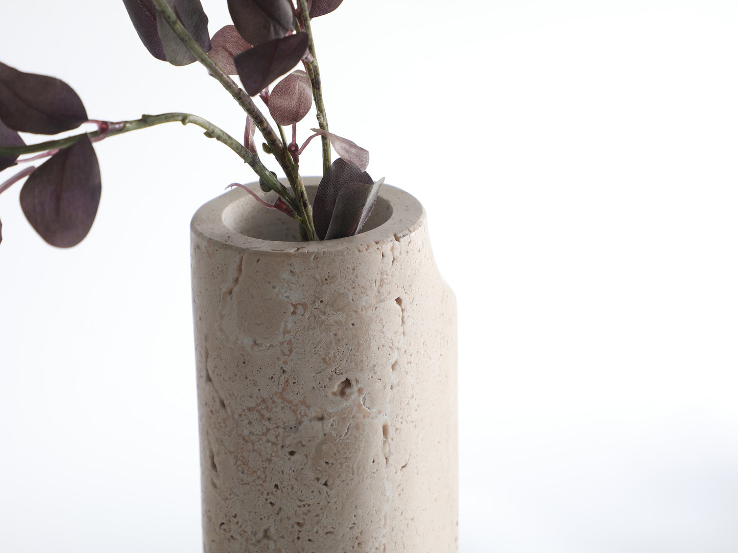 TRAVERTINE VASE