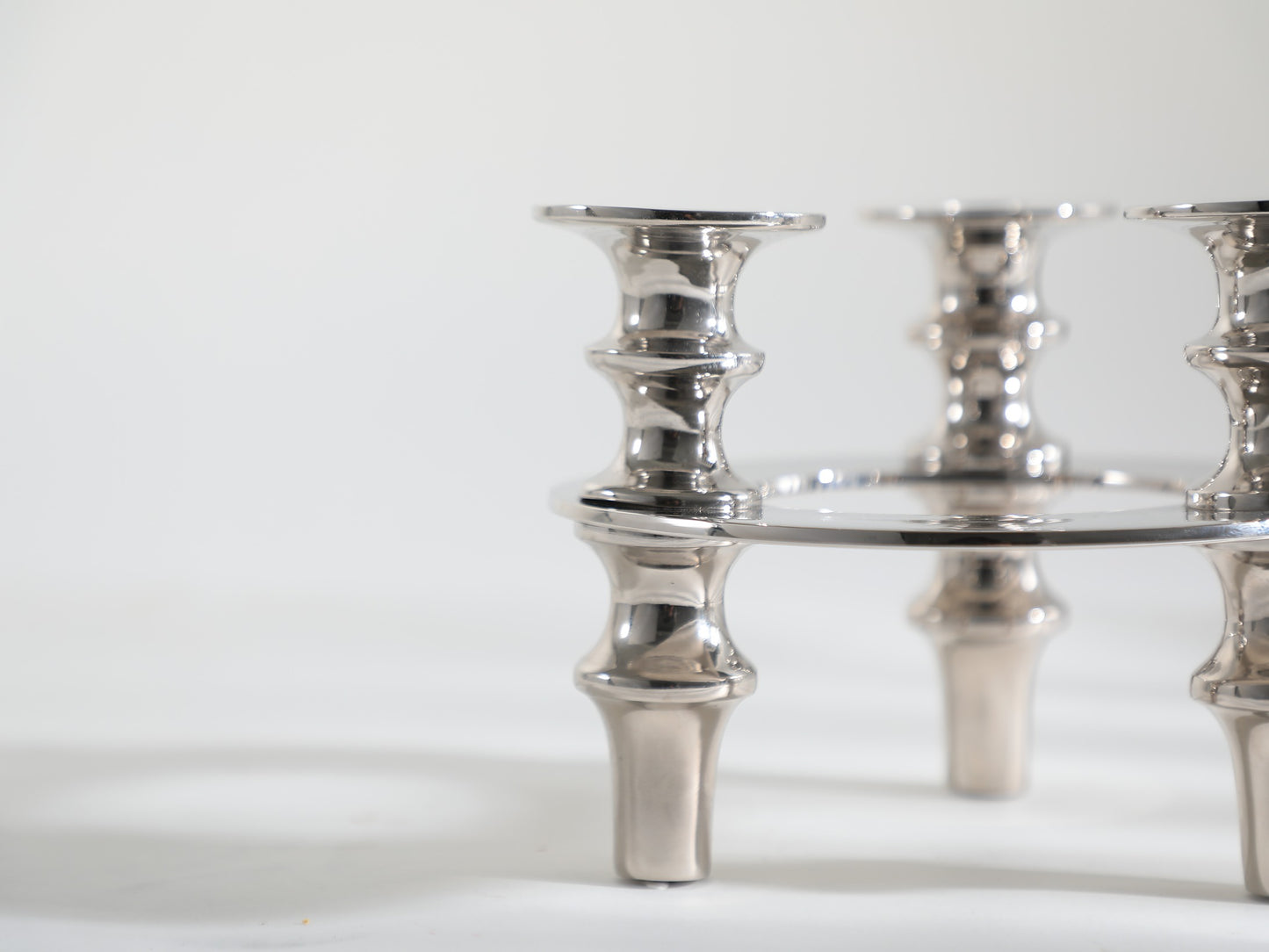 SILVER CANDLE HOLDER