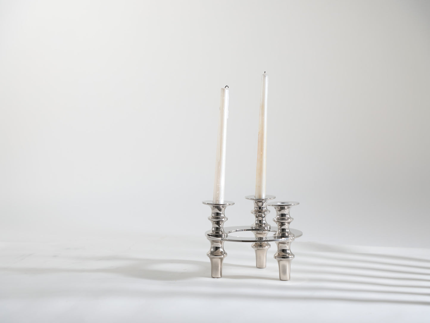 SILVER CANDLE HOLDER