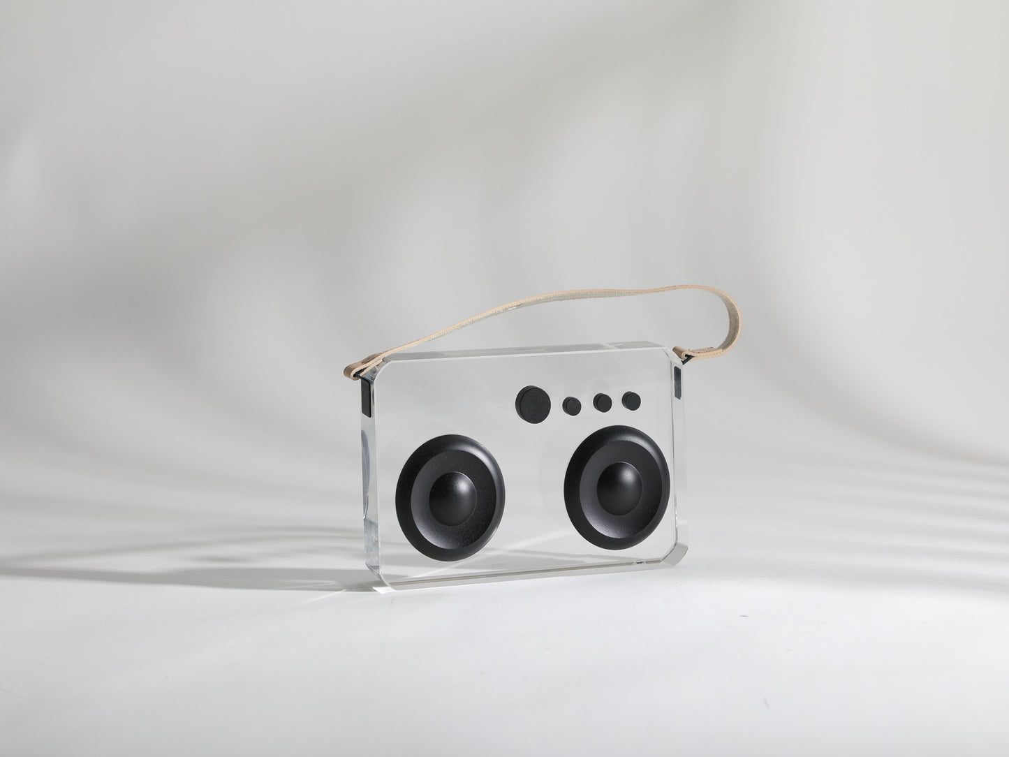 TRANSPARENT CAMERA ORNAMENTS SCULPTURE