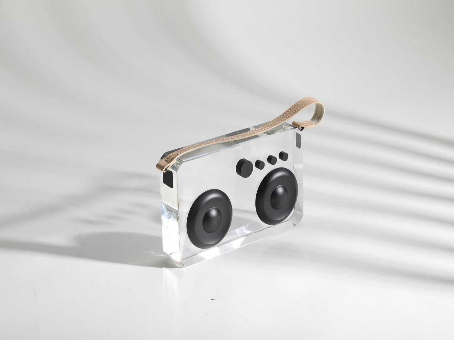 TRANSPARENT CAMERA ORNAMENTS SCULPTURE