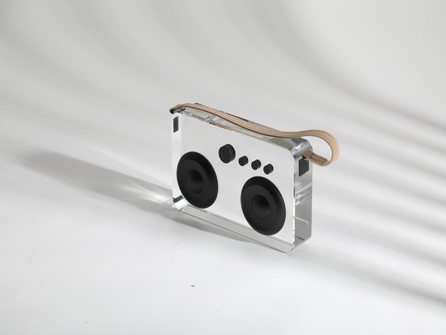 TRANSPARENT CAMERA ORNAMENTS SCULPTURE