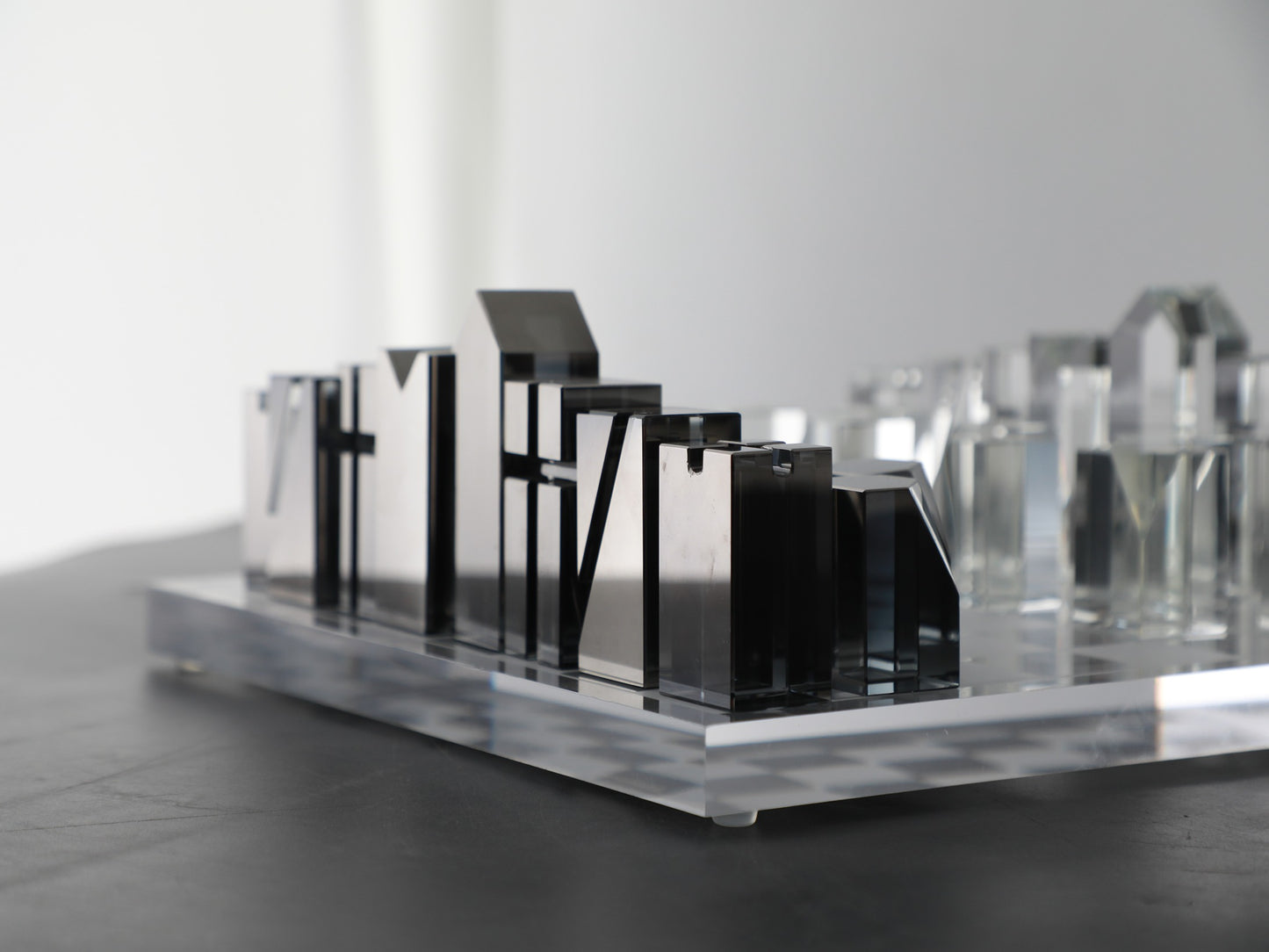 CRYSTAL CHESS BOARD