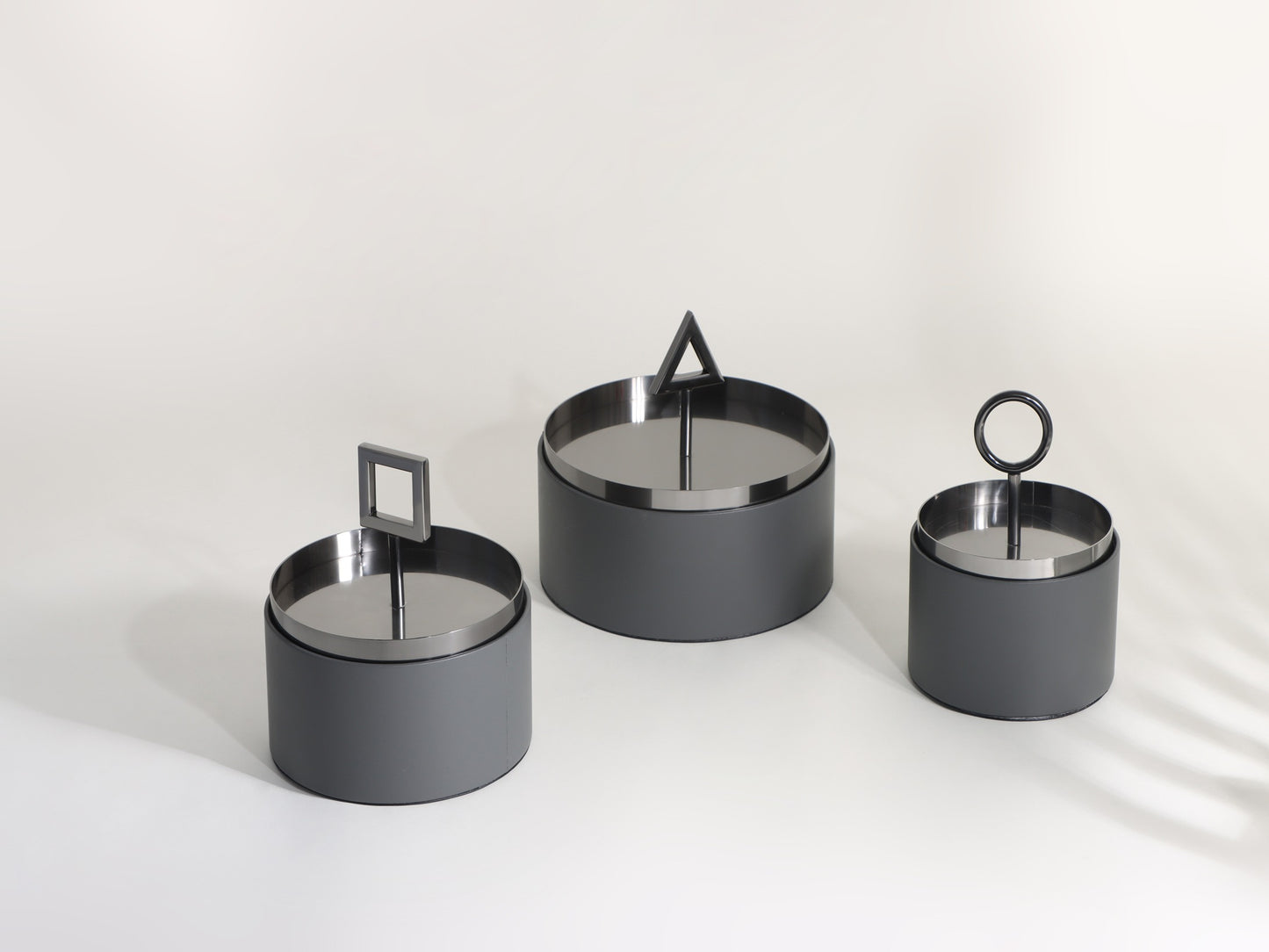 GUN BLACK GEOMETRY COVER STORAGE BOX