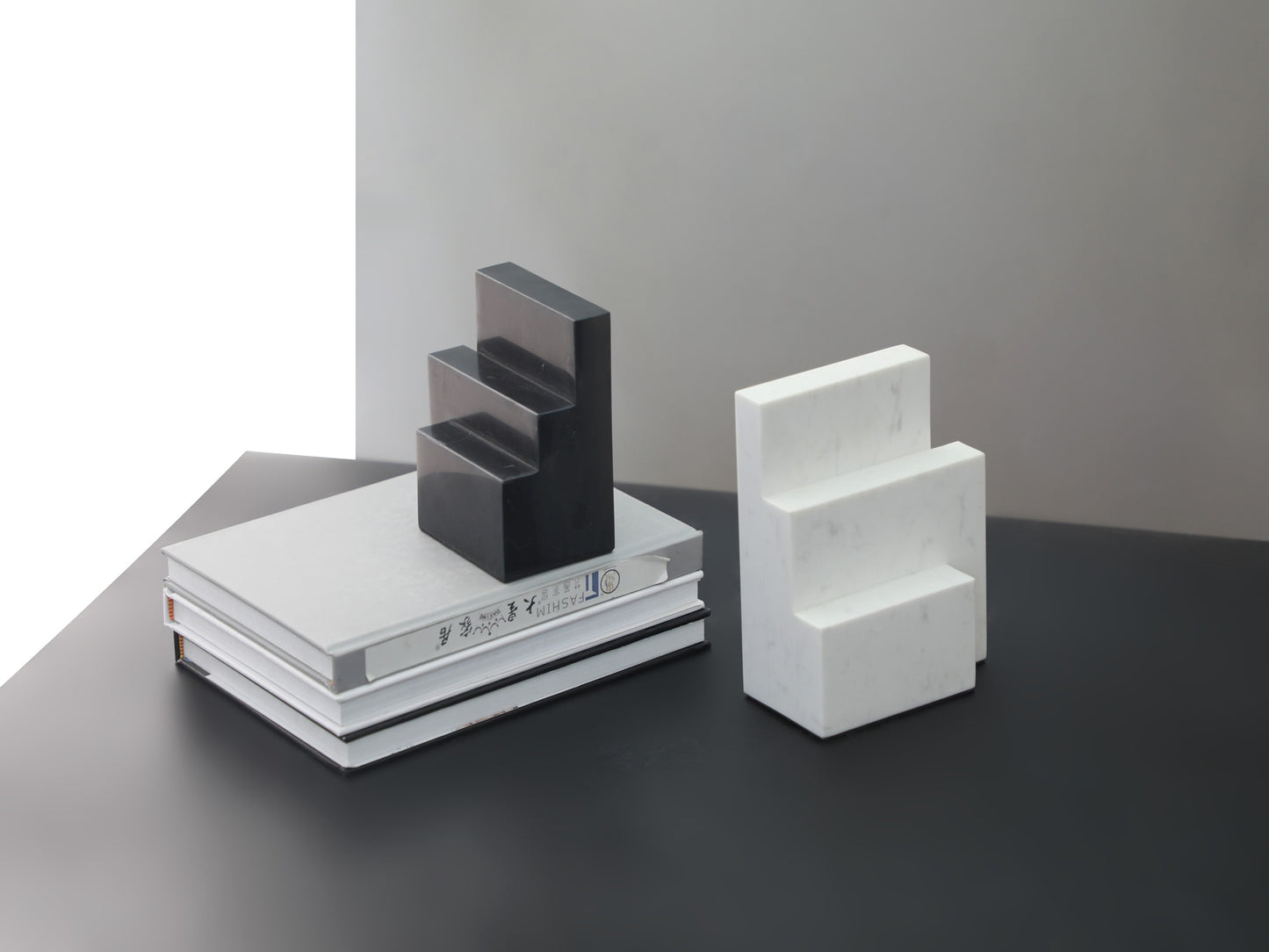 MARBLE STAIR BOOKEND
