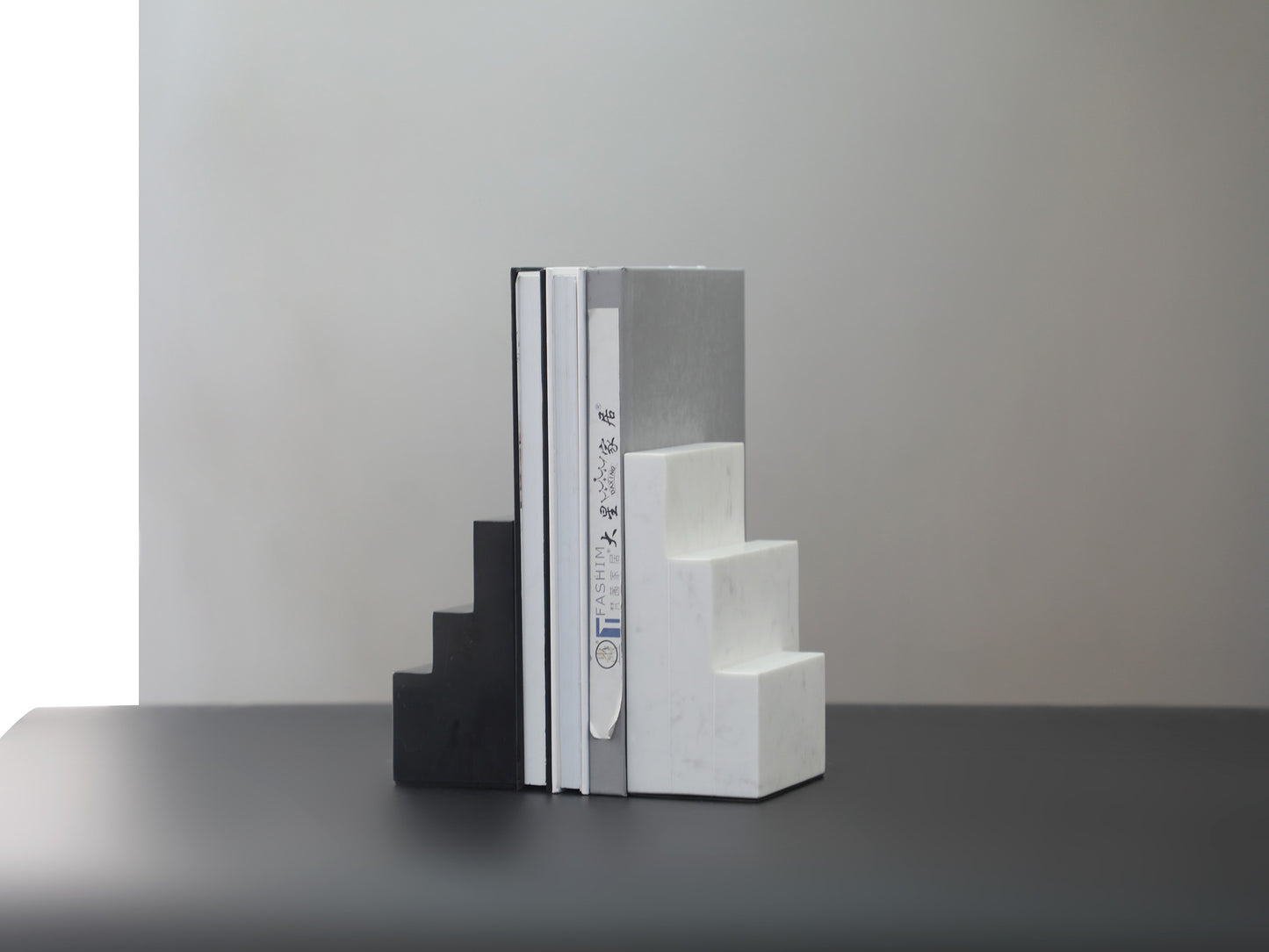 MARBLE STAIR BOOKEND
