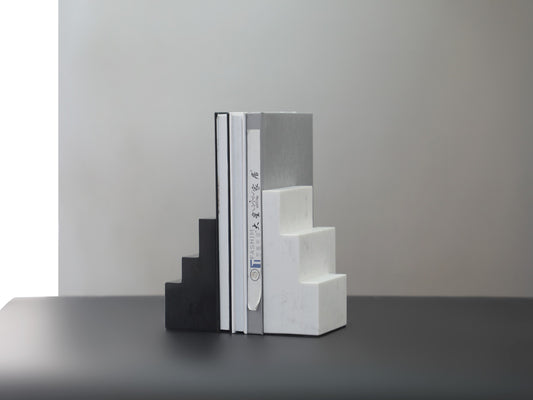 MARBLE STAIR BOOKEND