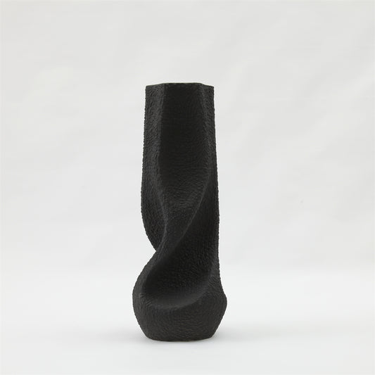 ZK CERAMIC VASE BLACK