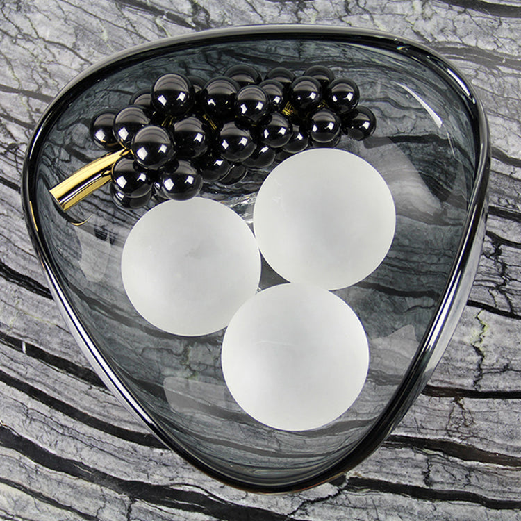 SMOKED GLASS PLATE