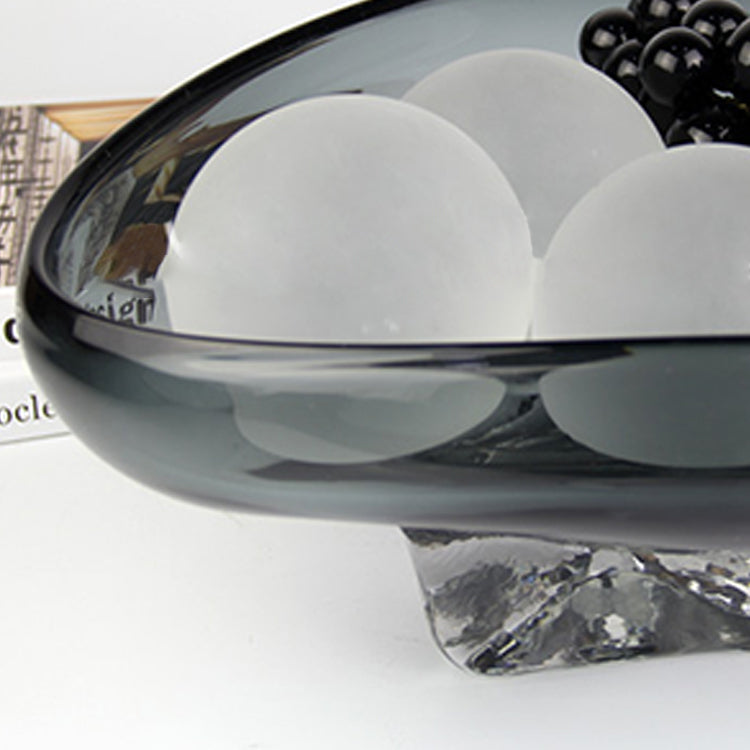 SMOKED GLASS PLATE