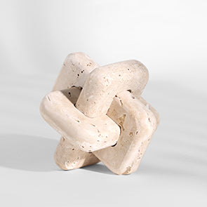 BEIGE LOOP SCULPTURE