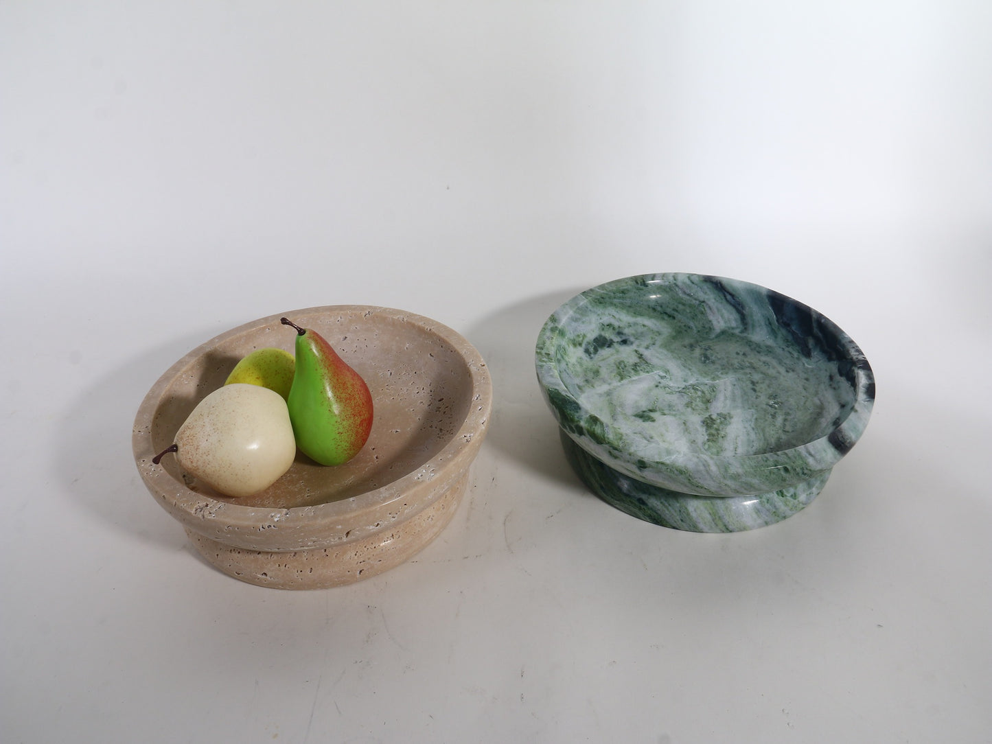 VINTAGE GREEN MARBLE TRAY