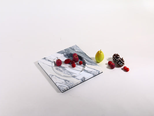 SQARE ARABESCATO TRAY