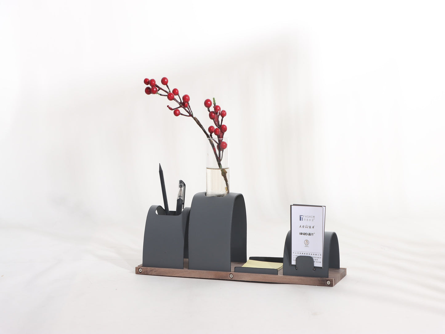 GREY OFFICE STATIONERY SET