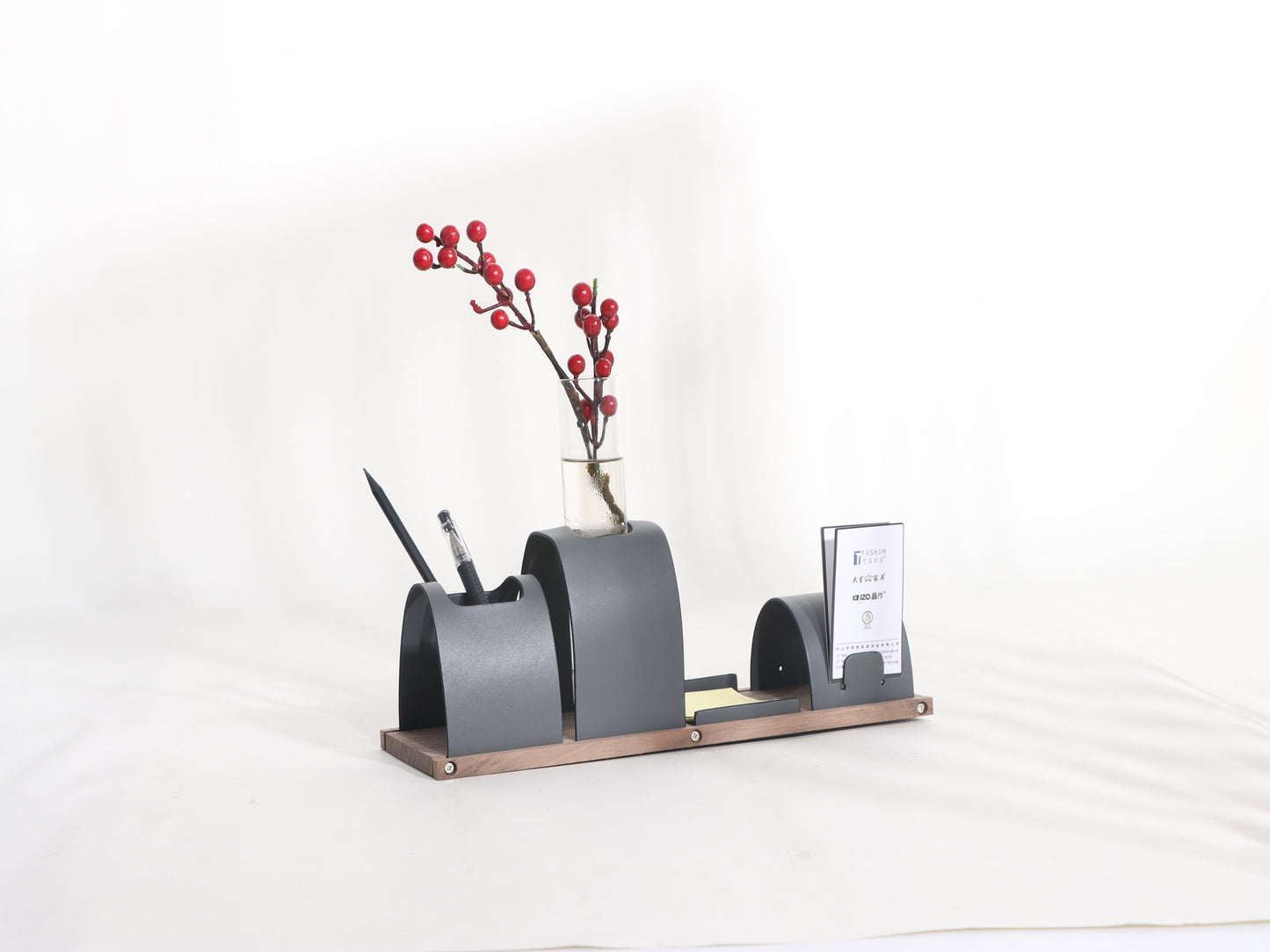 GREY OFFICE STATIONERY SET
