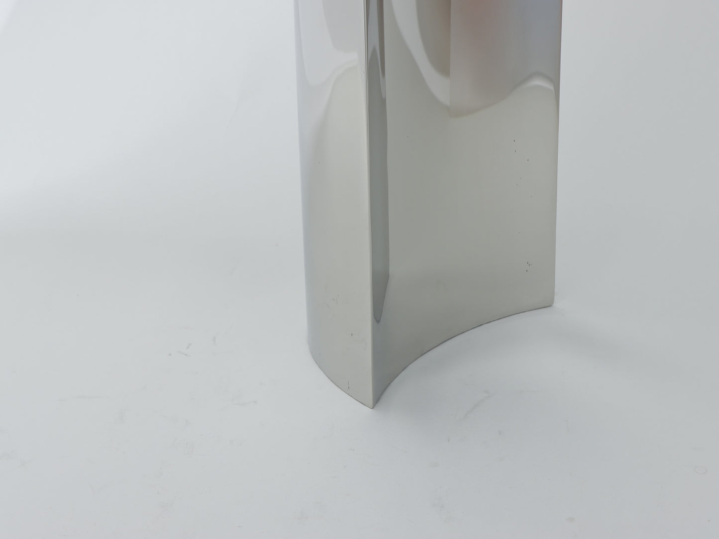 STAINLESS STEEL BEVEL VASE
