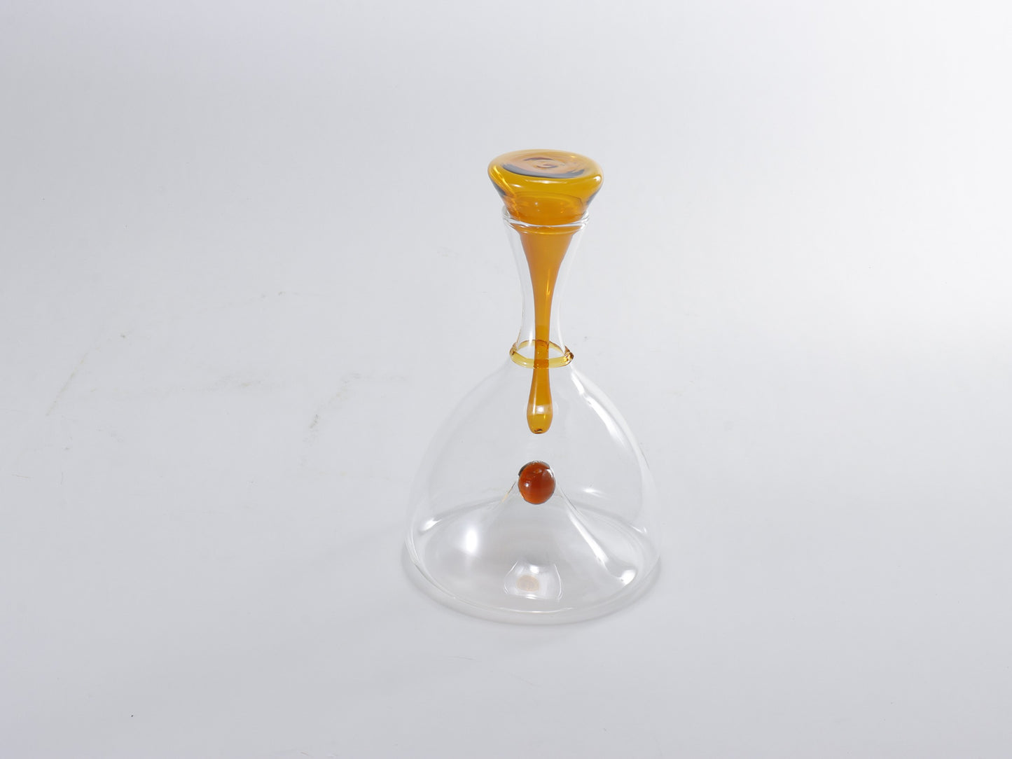 Amber Glass Sculpture 3
